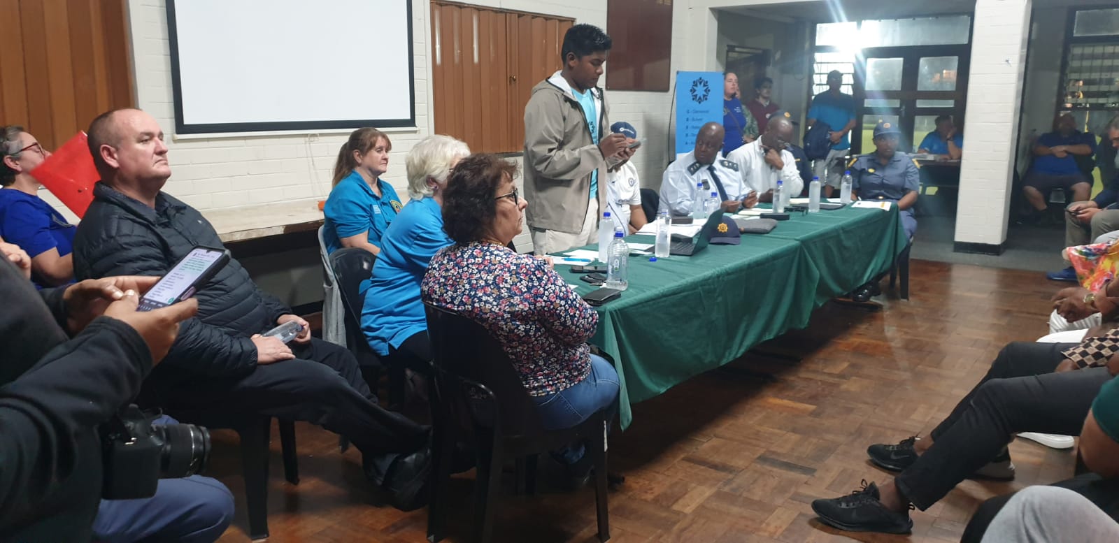 Davenport meeting panel discussion